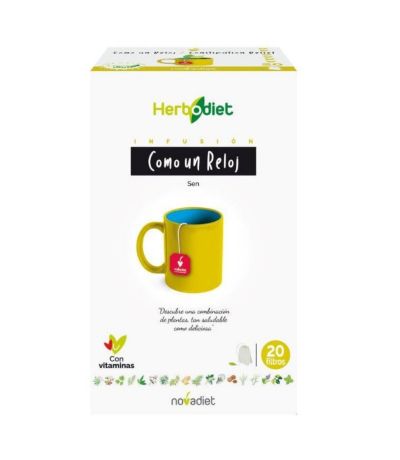 Herbodiet Como Un Reloj Infusiones 20inf Nova Diet