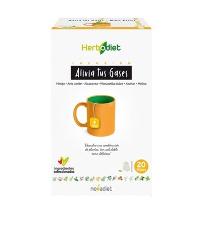 Infusiones Herbodiet Alivia Tus Gases 20inf Nova Diet
