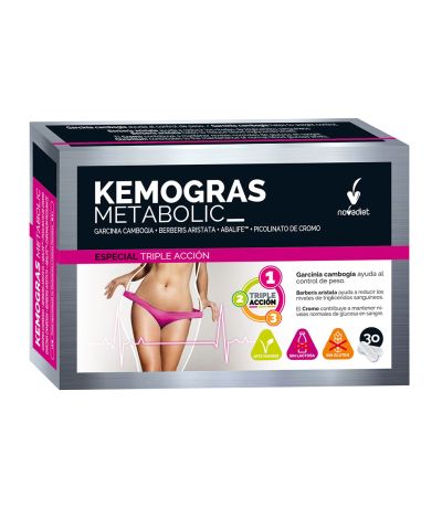 Kemogras Metabolic SinGluten Vegan 30caps Nova Diet
