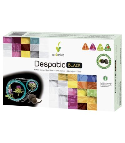 Despatic Black SinGluten Vegan 20 Viales Nova Diet