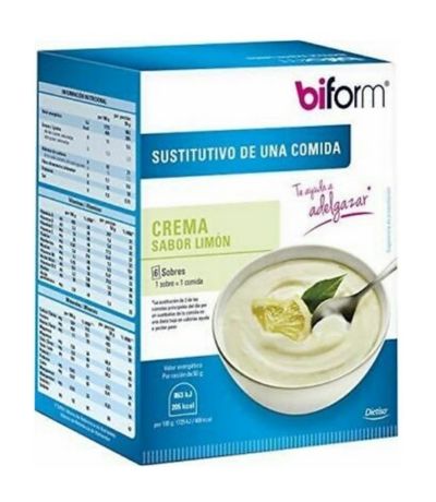 Natillas Sustitutivas Sabor Limon 6 Biform