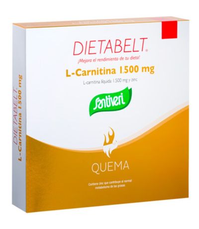 Dietabelt L-Carnitina Liquida 1500Mg 10 vialesx10ml Santiveri