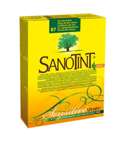 Tinte Light 87 Rubio Dorado 125ml Sanotint