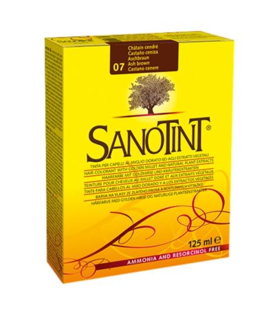 Tinte 7 Castaño Ceniza 125ml Sanotint