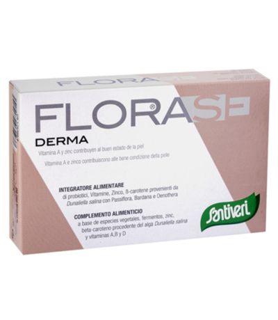 Florase Derma SinGluten Vegan 40caps Santiveri