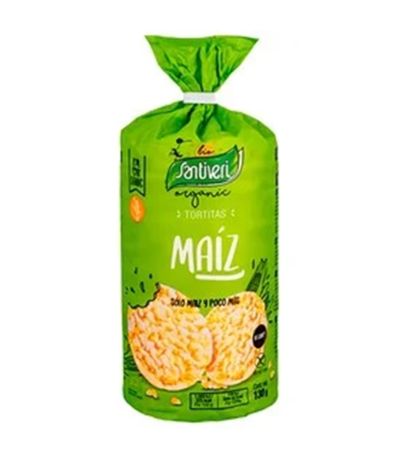 Tortitas de Maiz SinGluten Bio Vegan 130g Santiveri