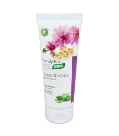 Crema de Manos Avena Malva Bio 75ml Santiveri