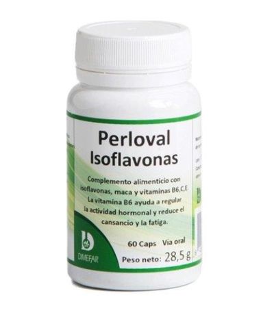 Perloval Isoflavonas 60caps Dimefar