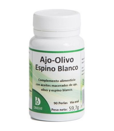 Ajo Olivo Espino Blanco 90 Perlas Dimefar