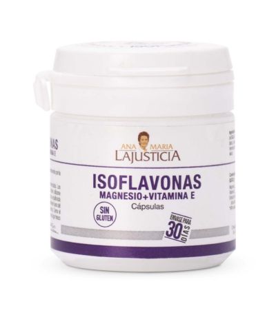 Isoflavonas Magnesio y Vitamina E SinGluten 30caps Ana Maria Lajusticia