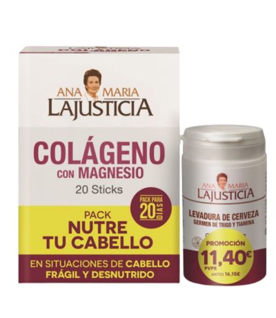 Pack Nutre Tu Cabello Sticks 20 Sticks80comp Ana Maria Lajusticia