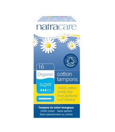 Tampon Super con Aplicador 16uds Natracare