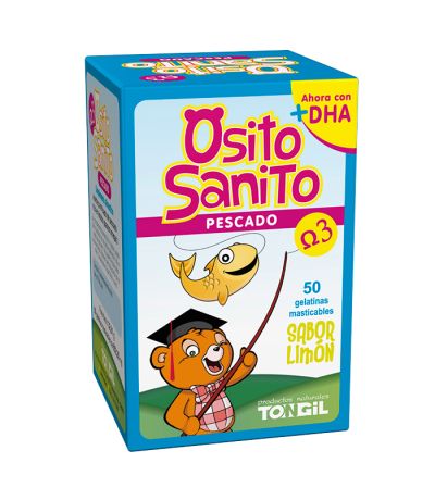 Osito Sanito Pescado Omega-3 50gummies Tong-Il