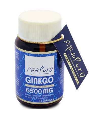 Ginkgo 6500Mg Estado Puro 40caps Tong-Il