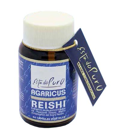 Agaricus con Reishi Estado Puro 40caps Tong-Il