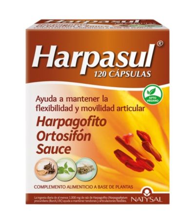 Harpasul Vegan SinGluten 120caps Natysal