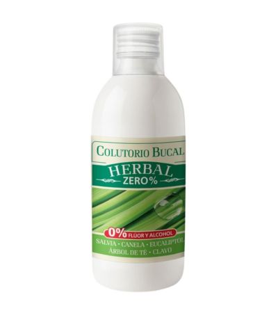 Colutorio Bucal Herbal Zero SinGluten Vegan 500ml Natysal