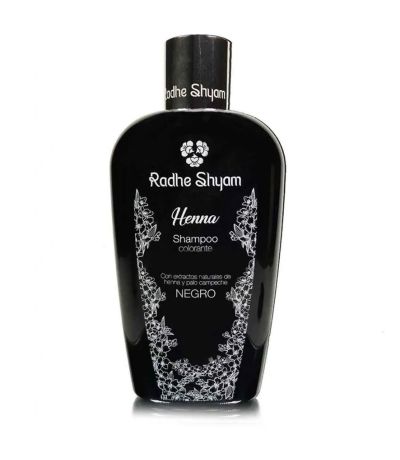 Champu Henna Negro 250ml Radhe Shyam