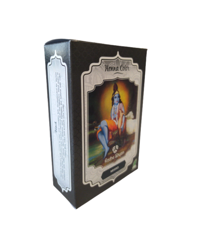 Henna Tinte Natural Negra en Polvo Eco Vegan 100g Radhe Shyam