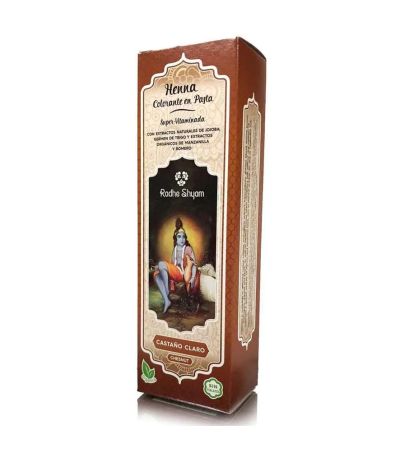 Henna Castaño Claro Pasta 200ml Radhe Shyam