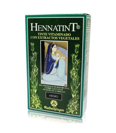 Hennatint Negro 60ml Radhe Shyam