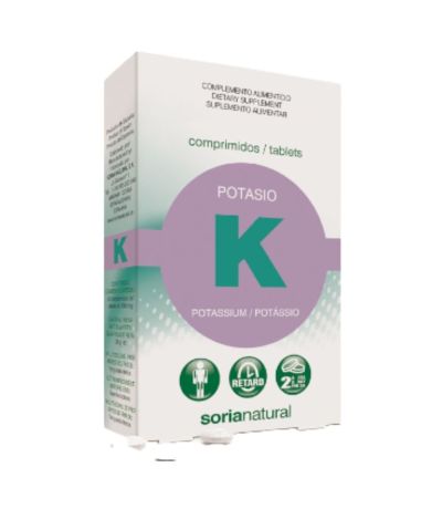 Potasio Retard 20comp Soria Natural