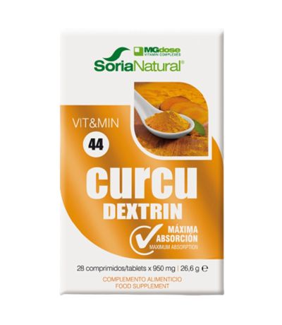 Curcu dextrin VitMin44  28comp  Soria N. MGDOSE
