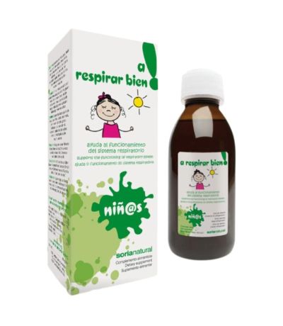 A Respirar Bien Jarabe Infantil 150ml Soria Natural