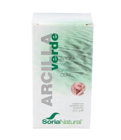 Arcilla Verde Espirulina Externa 250g Soria Natural