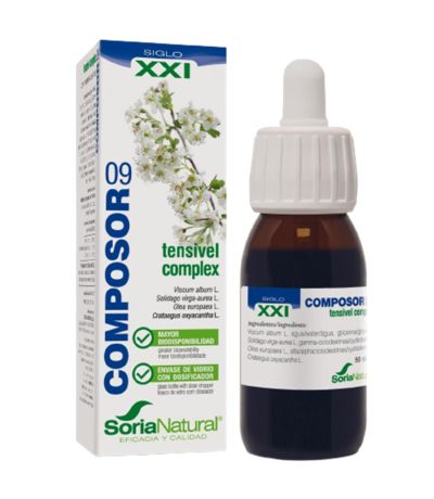 Composor 9 Tensivel Complex S. XXI 50ml Soria Natural