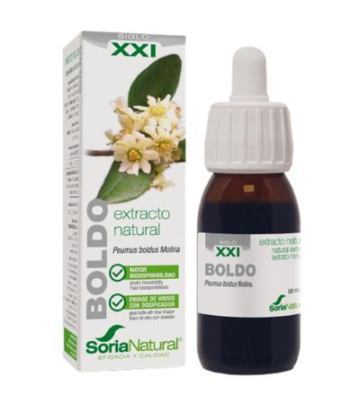 Boldo Extracto Natural S.XXI 50ml Soria Natural