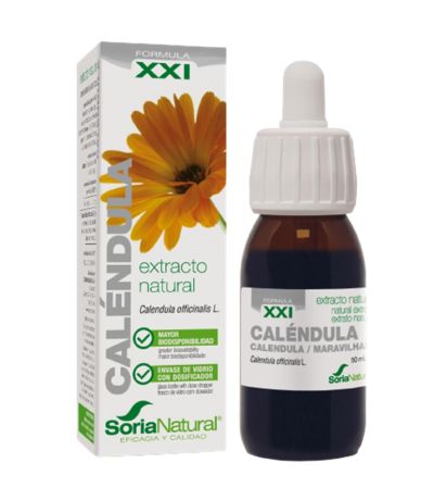 Extracto Natural Calendula XXI 50ml Soria Natural