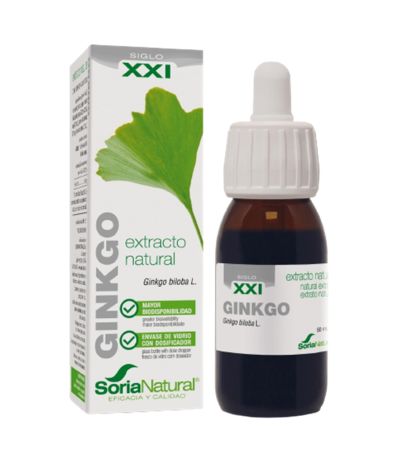 Ginkgo Biloba Extracto S.XXI 50ml Soria Natural