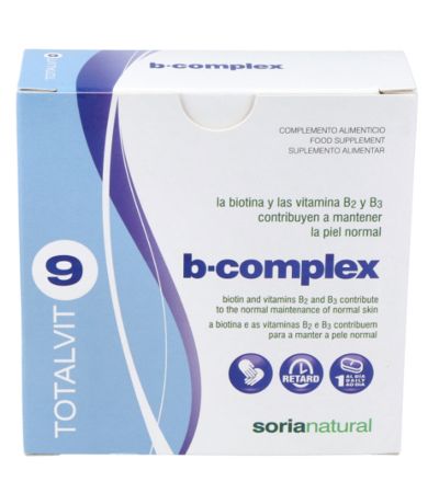 Totalvit-9 Bcomplex 28comp Soria Natural