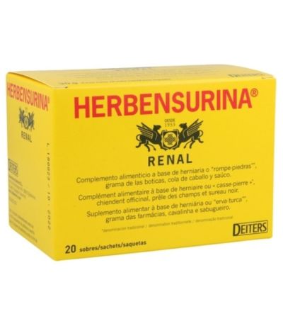 Herbensurina 20 Sobres Deiters