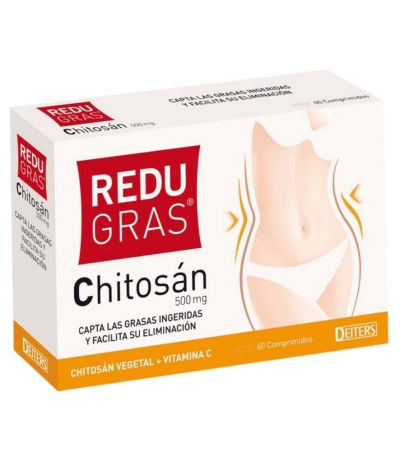Redugras Chitosan Bloquea Grasas 60comp Deiters