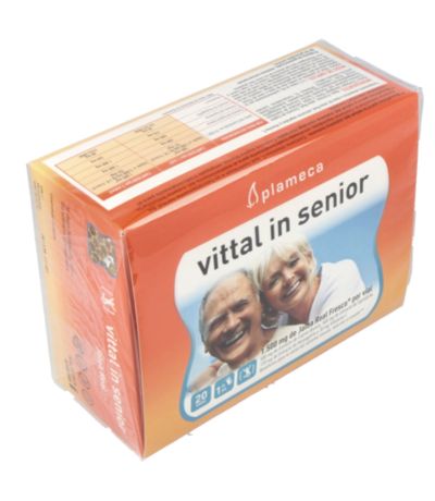 Vittal In Senior Jalea Real 1500Mg SinGluten 20 Vialesx10ml Plameca