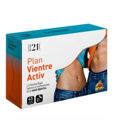 Plan 21 Vientre Activ SinGluten 45caps Plameca