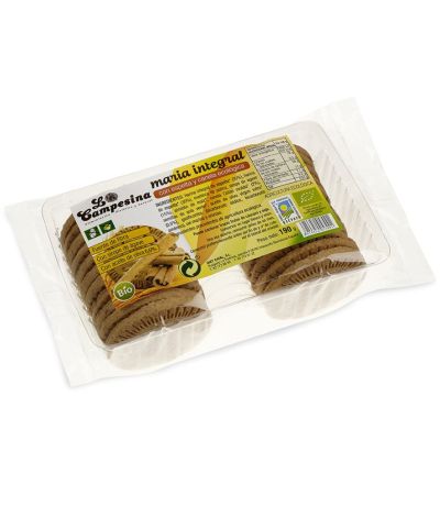 Galletas Maria Integral de Espelta y Canela Bio 190g La Campesina