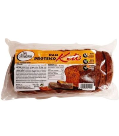 Pan Proteico Keto 365g La Campesina