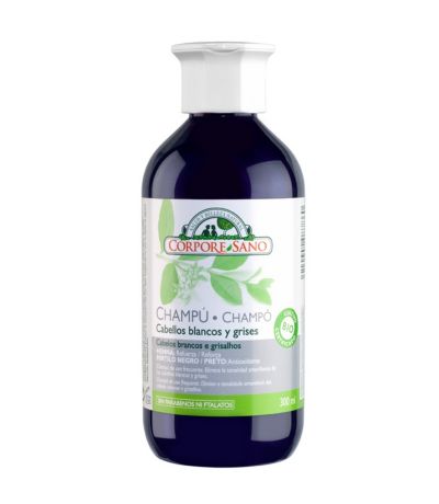 Champu Henna Cabellos Blancos Grises Bio Vegan 300ml Corpore Sano