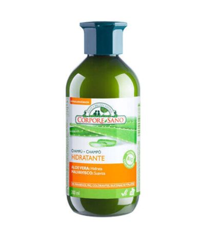 Champu Hidratante Aloe Malvavisco Bio Vegan 300ml Corpore Sano
