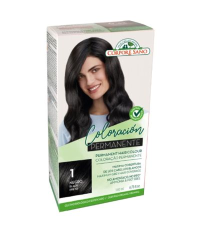 Tinte 1 Negro 140ml Corpore Sano