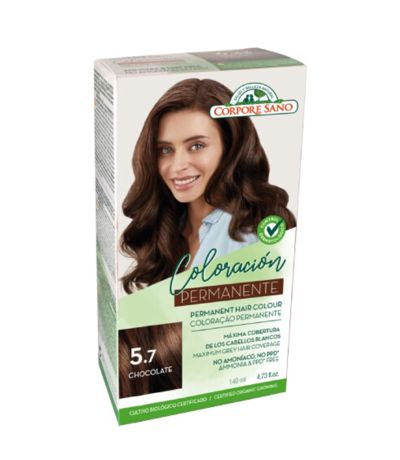 Tinte 5.7 Chocolate Bio 140ml Corpore Sano