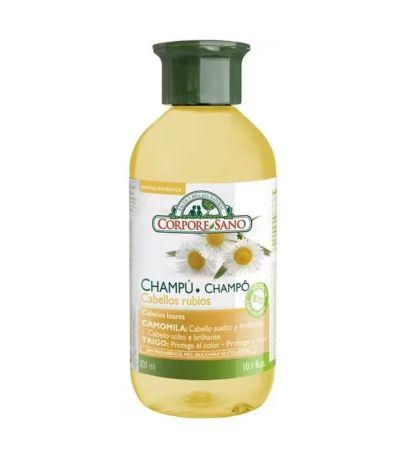 Champu Camomila y Trigo Cabellos Rubios Fragiles 300ml Corpore Sano