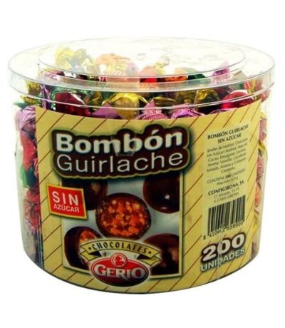 Bombones Guirlache SinAzucar 200uds Gerio
