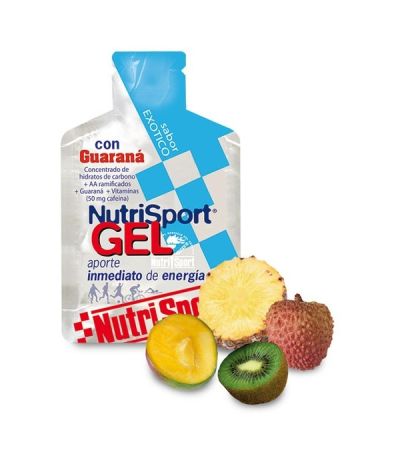 Bebible en Gel con Guarana Sabor Exotico 24x40g Nutri-Sport