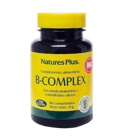 Vitamina-B Complex SinGluten 90comp NatureS Plus