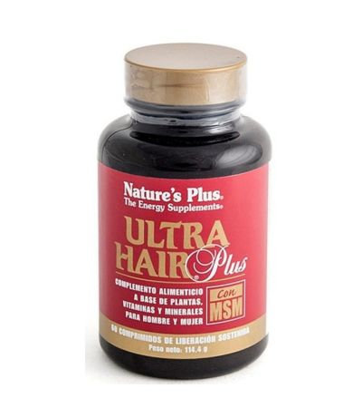 Ultra Hair Plus con MSM 60comp NatureS Plus