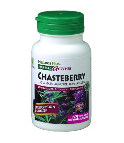 Sauzgatillo Chasteberry SinGluten 60caps NatureS Plus
